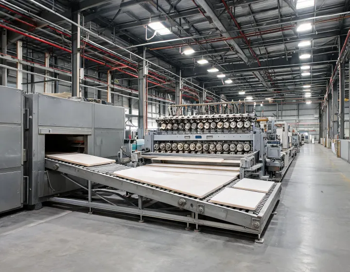 Curing ovens and slab calibration line