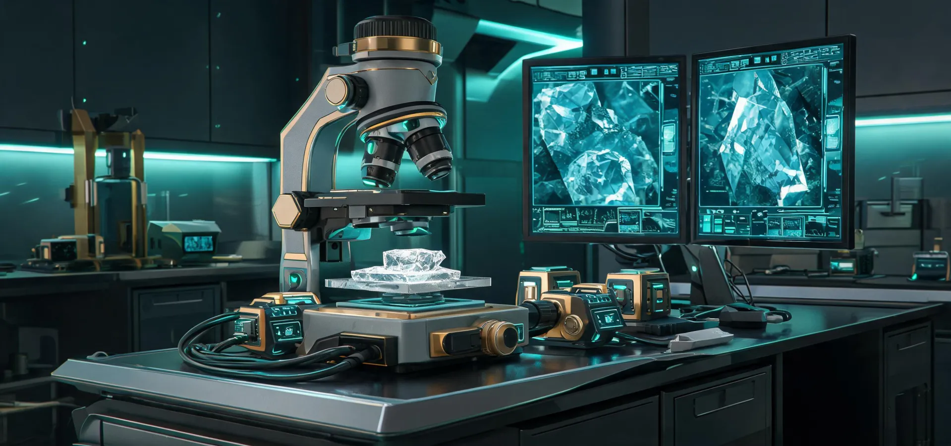 Breton R&D lab testing engineered surface samples